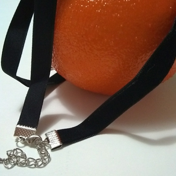 2 Pk Sweet Black Sexy Velvet Star Choker Necklace - Picture 4 of 4